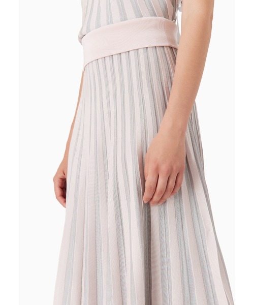 EMPORIO ARMANI（エンポリオアルマーニ）の「【エンポリオ アルマーニ】ロングプリーツスカート プリッセファブリック（スカート・レディース・ピンク系その他・36/38/40）」の4枚目の写真