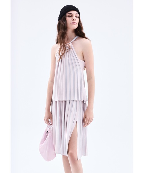 EMPORIO ARMANI（エンポリオアルマーニ）の「【エンポリオ アルマーニ】ロングプリーツスカート プリッセファブリック（スカート・レディース・ピンク系その他・36/38/40）」の6枚目の写真