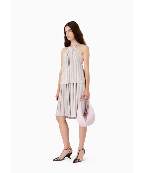EMPORIO ARMANI（エンポリオアルマーニ）の「【エンポリオ アルマーニ】ロングプリーツスカート プリッセファブリック（スカート・レディース・ピンク系その他・36/38/40）」の5枚目の写真