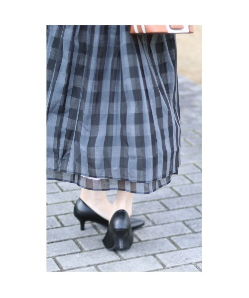 Sawa a la mode(サワアラモード)の「リバーシブルスカート(スカート・レディース・ブラック/ネイビー・FREE)」の10枚目の写真