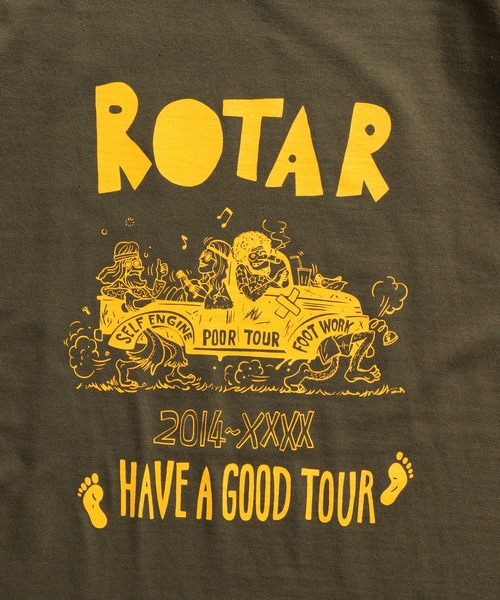 ROTAR(ローター)の「POOR TOUR Tee(Tシャツ/カットソー・メンズ・パープル/グリーン系その他/アッシュグレー/ブラック・X-LARGE/LARGE/MEDIUM/SMALL)」の11枚目の写真