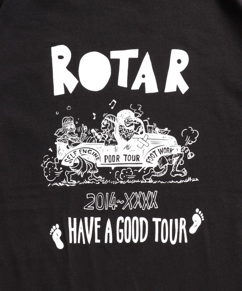 ROTAR(ローター)の「POOR TOUR Tee(Tシャツ/カットソー・メンズ・パープル/グリーン系その他/アッシュグレー/ブラック・X-LARGE/LARGE/MEDIUM/SMALL)」の13枚目の写真