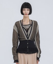 【最終値下げ】ミューラル　MURRAL カーディガン　ボレロ　刺繍 MURAL（ミューラル） カーディガン 「MURRAL/ミューラル」Trillium