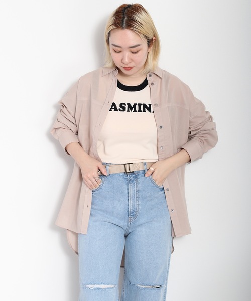 cepo（セポ）の「インド綿 セイヒンゾメキリカエロングシャツ（シャツ/ブラウス・レディース・オフホワイト/ライム/パープル/ベージュ・M）」の12枚目の写真