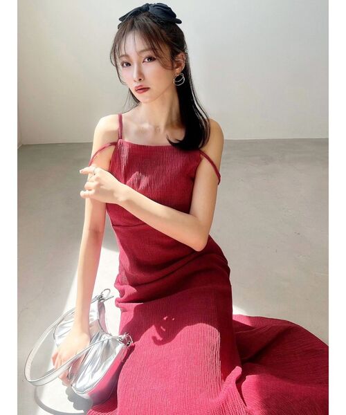 RESEXXY（リゼクシー）の「マーメイドキャミワンピース（ワンピース・レディース・その他1/レッド/ホワイト/ブラック・FREE）」の16枚目の写真