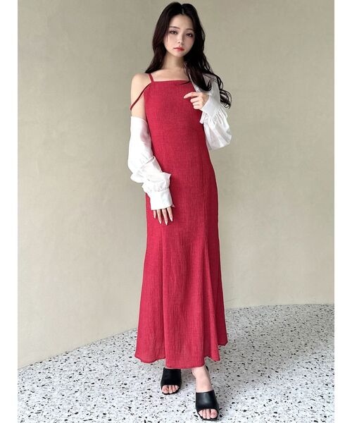 RESEXXY（リゼクシー）の「マーメイドキャミワンピース（ワンピース・レディース・その他1/レッド/ホワイト/ブラック・FREE）」の10枚目の写真