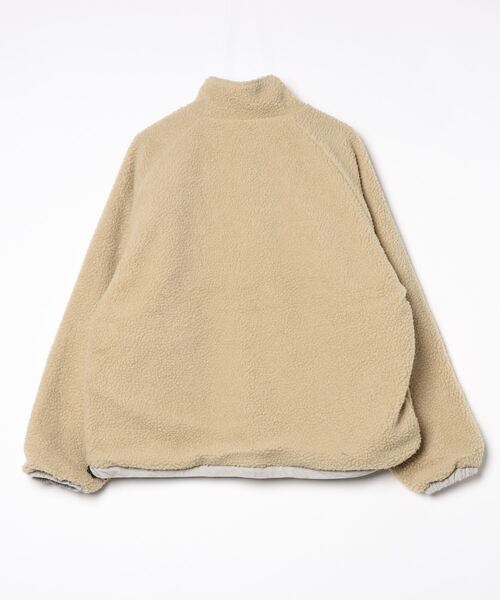 mindseeker（マインドシーカー）の「Mountain Logo Reversible Boa Jacket（ブルゾン・メンズ・ベージュ/ブラック・MEDIUM/SMALL）」の3枚目の写真