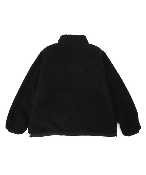 mindseeker（マインドシーカー）の「Mountain Logo Reversible Boa Jacket（ブルゾン・メンズ・ベージュ/ブラック・MEDIUM/SMALL）」の11枚目の写真
