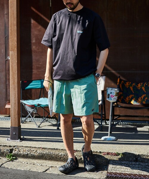 FREAK'S STORE(フリークスストア)の「限定展開 ビッグシルエット 水陸両用 ラグランスリーブ ユーティリティー Tシャツ / ラッシュガード(Tシャツ/カットソー・メンズ・ホワイト/ブラック・LARGE/MEDIUM/SMALL)」の21枚目の写真