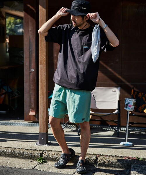 FREAK'S STORE(フリークスストア)の「限定展開 ビッグシルエット 水陸両用 ラグランスリーブ ユーティリティー Tシャツ / ラッシュガード(Tシャツ/カットソー・メンズ・ホワイト/ブラック・LARGE/MEDIUM/SMALL)」の11枚目の写真