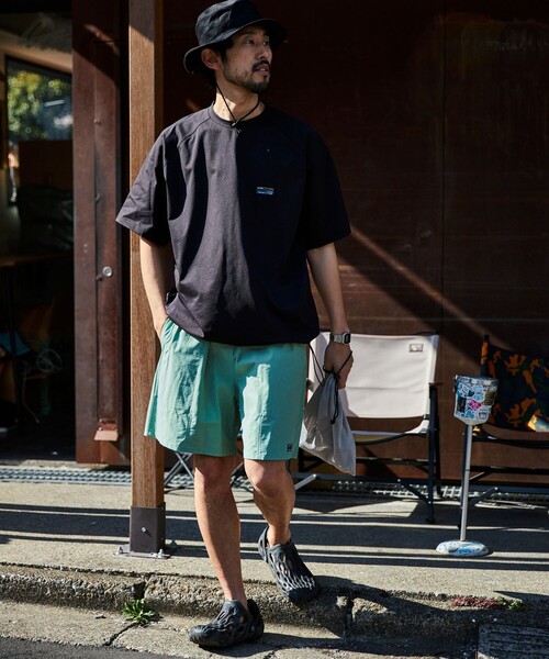 FREAK'S STORE(フリークスストア)の「限定展開 ビッグシルエット 水陸両用 ラグランスリーブ ユーティリティー Tシャツ / ラッシュガード(Tシャツ/カットソー・メンズ・ホワイト/ブラック・LARGE/MEDIUM/SMALL)」の12枚目の写真