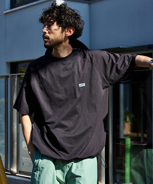 FREAK'S STORE(フリークスストア)の「限定展開 ビッグシルエット 水陸両用 ラグランスリーブ ユーティリティー Tシャツ / ラッシュガード(Tシャツ/カットソー・メンズ・ホワイト/ブラック・LARGE/MEDIUM/SMALL)」の15枚目の写真