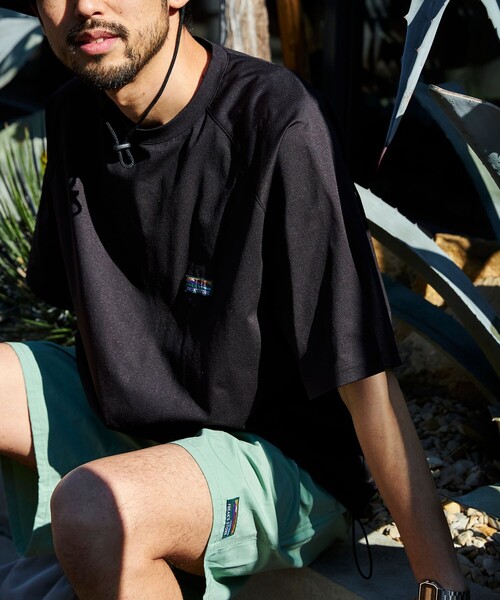 FREAK'S STORE(フリークスストア)の「限定展開 ビッグシルエット 水陸両用 ラグランスリーブ ユーティリティー Tシャツ / ラッシュガード(Tシャツ/カットソー・メンズ・ホワイト/ブラック・LARGE/MEDIUM/SMALL)」の6枚目の写真