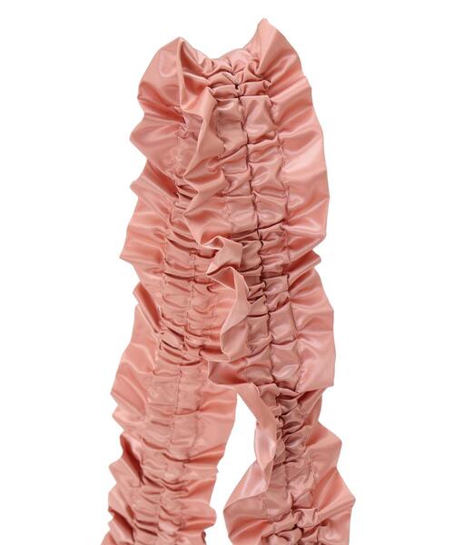 earth music&ecology（アースミュージックアンドエコロジー）の「ギャザーボディバッグ（エコバッグ/サブバッグ・レディース・アイボリー/ブラック/ピンク・FREE）」の9枚目の写真