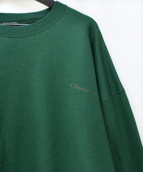 Champion(チャンピオン)の「【ヴィンテージ古着】Champion / チャンピオン ロゴプリント クルーネックスウェット(スウェット・メンズ・グリーン・XX-LARGE)」の11枚目の写真