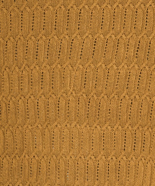 SELLE GLANT(セレグランテ)の「SHEER KNIT SHIRT/スカシアミニットシャツ(シャツ/ブラウス・メンズ・グレイッシュブルー/マスタード・SMALL/MEDIUM/LARGE)」の16枚目の写真