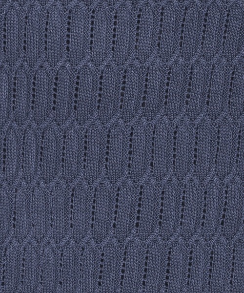 SELLE GLANT(セレグランテ)の「SHEER KNIT SHIRT/スカシアミニットシャツ(シャツ/ブラウス・メンズ・グレイッシュブルー/マスタード・SMALL/MEDIUM/LARGE)」の10枚目の写真