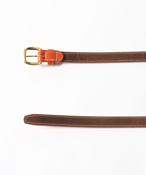 英国製】Journal Standard 馬毛レザー高級ドレスベルト 正規品 JOURNAL