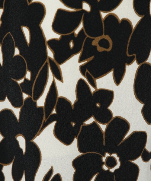 niko and...（ニコアンド）の「DRYユルプリントパンツ（その他パンツ・レディース・ブラック/ホワイト/チャコール/ダークブルー/スモーク/ライトグリーン・FREE）」の17枚目の写真