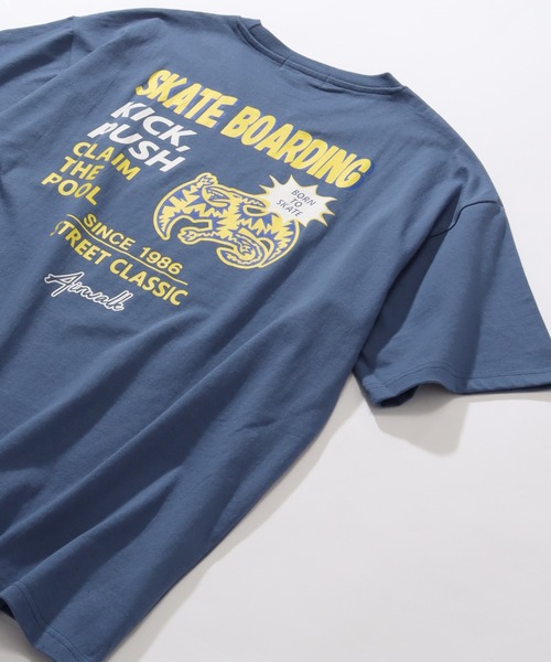 AIRWALK(エアウォーク)の「【AIRWALK/エアウォーク】アートワークデザイン ハーフスリーブTシャツ(Tシャツ/カットソー・メンズ・ホワイト/ダークブルー/ブラック・M/L/LL)」の13枚目の写真