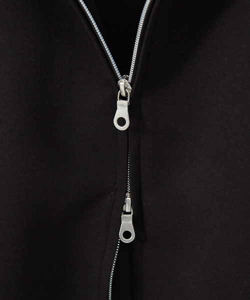 DESIGNWORKS(デザインワークス)の「【セットアップ対応】パイピング ジップパーカー(パーカー・メンズ・ネイビー/グレイッシュベージュ/ブラック・50/48/46)」の9枚目の写真