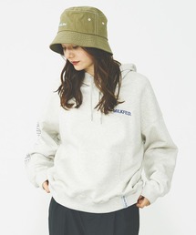 MILKFED.(~NtFh)STENCIL LOGO BASIC SWEAT HOODIE(p[J[)
