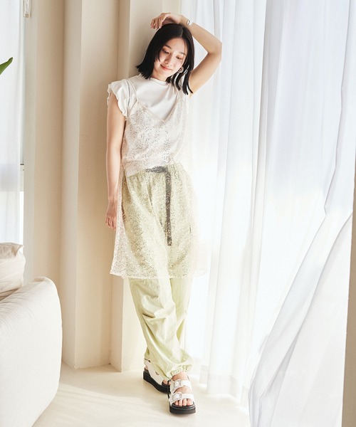 セール】スパンコールキャミワンピース（ワンピース）｜VIS（ビス）の