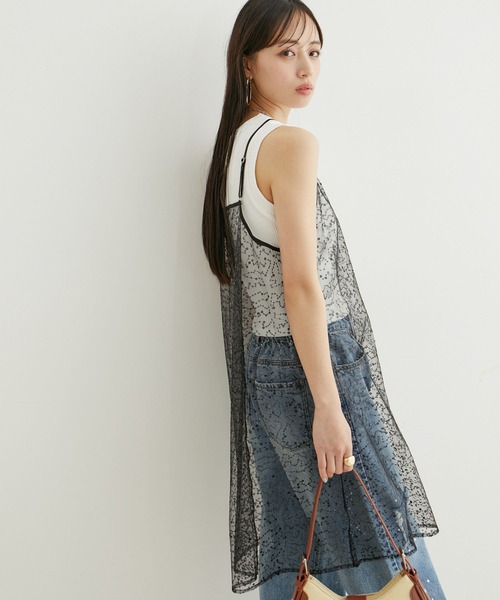 ZARA - ZARA スパンコールワンピース XSサイズ シルバーの通販