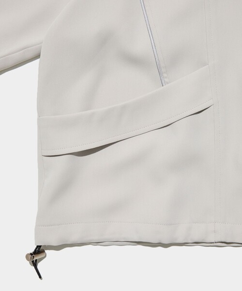 CITY TOKYO(シティトウキョウ)の「<セットアップ対応><2WAY><手洗い可能><接触冷感>ダブルクロスオープンカラーシャツ(シャツ/ブラウス・レディース・ダークグレー/ライトグレー/ネイビー/ブラック・FREE)」の12枚目の写真