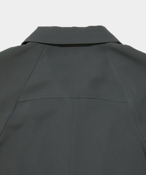 CITY TOKYO(シティトウキョウ)の「<セットアップ対応><2WAY><手洗い可能><接触冷感>ダブルクロスオープンカラーシャツ(シャツ/ブラウス・レディース・ダークグレー/ライトグレー/ネイビー/ブラック・FREE)」の18枚目の写真