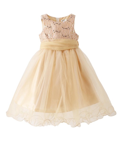 キャサリンコテージ ドレス ゴールド 130相当 鋭き 