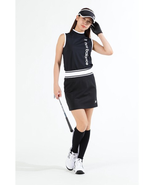 New Balance Golf(ニューバランスゴルフ)の「【new balance golf】スリーブレス モックネック プルオーバー (WOMENS SPORT)(Tシャツ/カットソー・レディース・ホワイト/ブラック/ベージュ系その他・MEDIUM/LARGE/SMALL)」の5枚目の写真