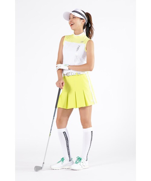 New Balance Golf(ニューバランスゴルフ)の「【new balance golf】スリーブレス モックネック プルオーバー (WOMENS SPORT)(Tシャツ/カットソー・レディース・ホワイト/ブラック/ベージュ系その他・MEDIUM/LARGE/SMALL)」の10枚目の写真