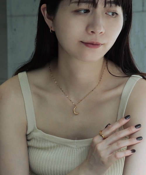 bonu.(ボヌ)の「【サージカルステンレス】ボリュームニュアンスリング(リング・レディース・ゴールド・#11/#12/#14/#17/#16)」の8枚目の写真