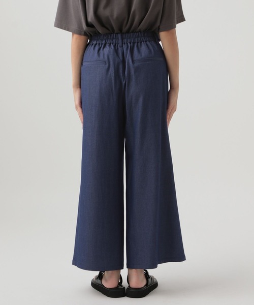 Elura（エルーラ）の「【低身長サイズ Elkotona】コトナサラサラサマーデニムワイド/123980（デニムパンツ・レディース・ライトブルー/ネイビー・FREE）」の10枚目の写真