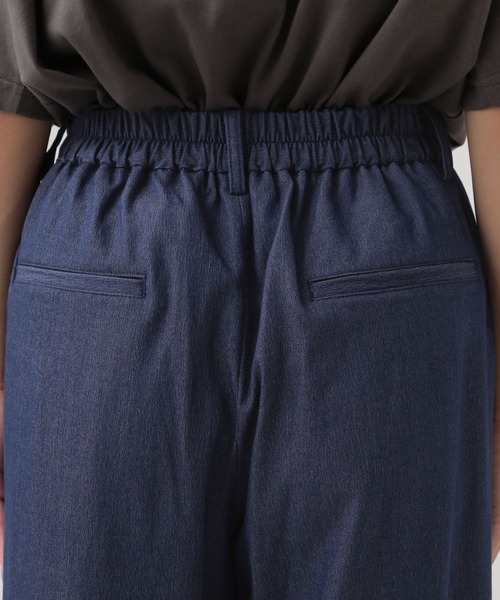 Elura（エルーラ）の「【低身長サイズ Elkotona】コトナサラサラサマーデニムワイド/123980（デニムパンツ・レディース・ライトブルー/ネイビー・FREE）」の6枚目の写真