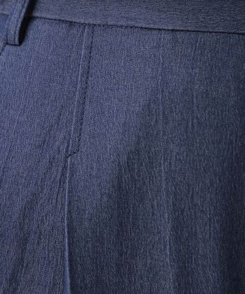 Elura（エルーラ）の「【低身長サイズ Elkotona】コトナサラサラサマーデニムワイド/123980（デニムパンツ・レディース・ライトブルー/ネイビー・FREE）」の4枚目の写真