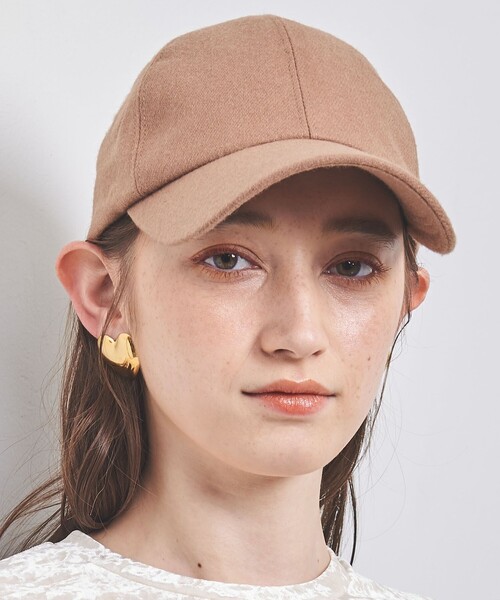 UNITED ARROWS(ユナイテッドアローズ)の「フランネル キャップ UV(キャップ・レディース・ダークグレー/ワインレッド/ベージュ/ブラック・FREE)」の11枚目の写真