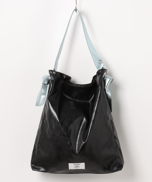 jouetie（ジュエティ）の「メタリックバイカラートートBAG（ハンドバッグ・レディース・シルバー/ブラック/グリーン・FREE）」の21枚目の写真