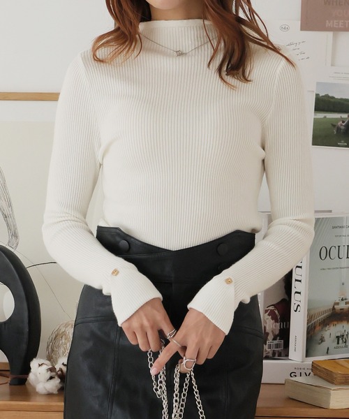 セール】ハイネックリブニット（ニット/セーター）｜Girly Doll
