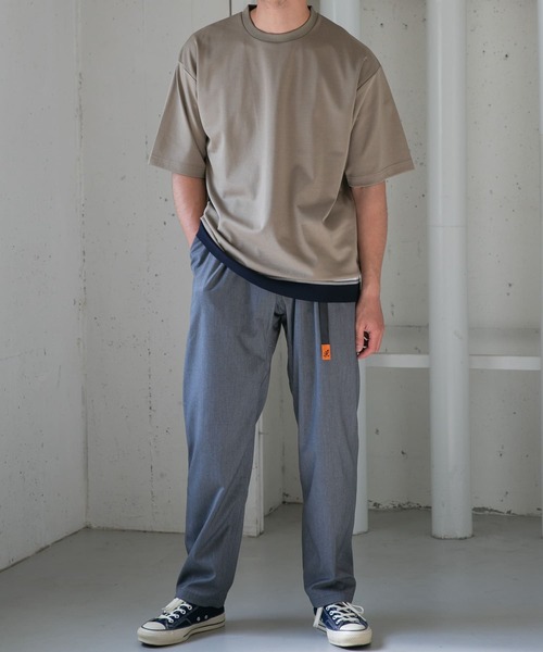 URBAN RESEARCH ROSSO MEN（アーバンリサーチロッソメン）の「『XLサイズあり』『WEB限定』ニットドッキングポンチTシャツ（Tシャツ/カットソー・メンズ・ブラック/ベージュ/ホワイト・X-LARGE/LARGE/MEDIUM/SMALL）」の19枚目の写真