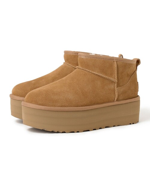 【極美品】UGG クラシック ウルトラ ミニ プラットフォーム ブーツ 24cm UGG(R) / Women's Classic Ultra Mini Platform / クラシック