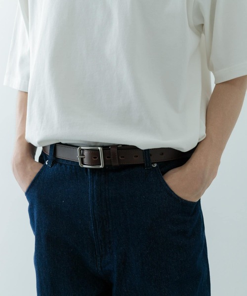 ITEMS URBANRESEARCH（アイテムズ アーバンリサーチ）の「Hawk　Belt 302（ベルト・メンズ・ブラック/ダークブラウン/ブラウン・-）」の12枚目の写真