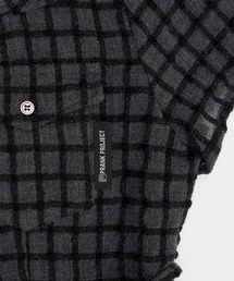 ウーリーチェックウエスタンシャツ / Wooly Check Western Shirtを使っ 