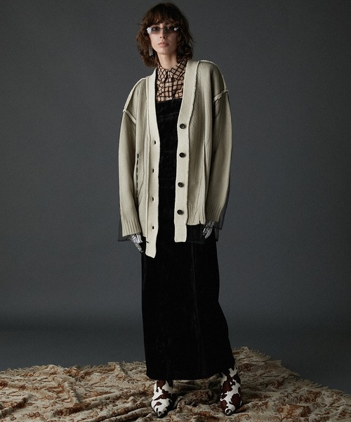 PRANK PROJECT（プランクプロジェクト）の「ウーリーチェックウエスタンシャツ / Wooly Check Western Shirt（シャツ/ブラウス・レディース・ベージュ/チャコールグレー・FREE）」の11枚目の写真