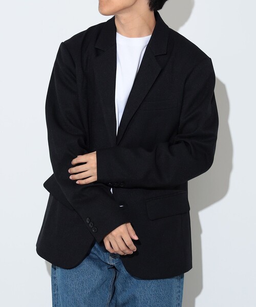 BEAMS HEART(ビームスハート)の「ポリエステル カルゼ ジャケット(その他アウター・メンズ・ブラック/ネイビー・S/M/L/XL)」の7枚目の写真