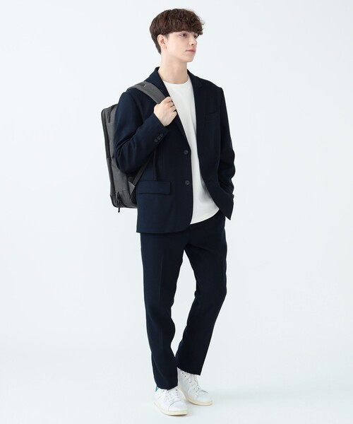 BEAMS HEART(ビームスハート)の「ポリエステル カルゼ ジャケット(その他アウター・メンズ・ブラック/ネイビー・S/M/L/XL)」の5枚目の写真