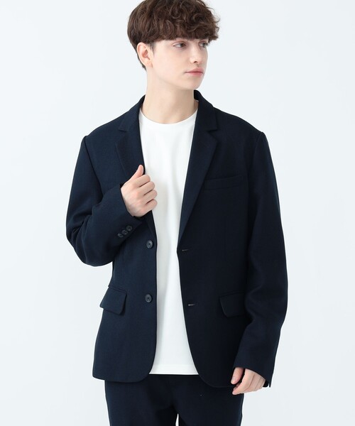 BEAMS HEART(ビームスハート)の「ポリエステル カルゼ ジャケット(その他アウター・メンズ・ブラック/ネイビー・S/M/L/XL)」の18枚目の写真