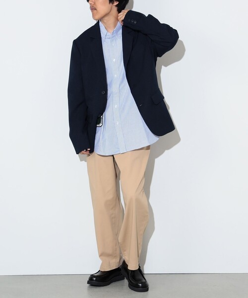 BEAMS HEART(ビームスハート)の「ポリエステル カルゼ ジャケット(その他アウター・メンズ・ブラック/ネイビー・S/M/L/XL)」の17枚目の写真