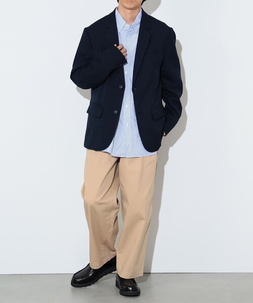 BEAMS HEART(ビームスハート)の「ポリエステル カルゼ ジャケット(その他アウター・メンズ・ブラック/ネイビー・S/M/L/XL)」の16枚目の写真